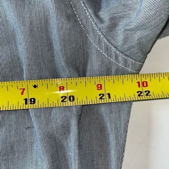 Life Khaki Slim Fit Double Pocket Button Front Shirt Mens M - Picture 7 of 10